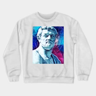 Tacitus Snowy Portrait | Tacitus Artwork 13 Crewneck Sweatshirt